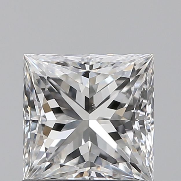 Diamond Natural 0,9Ct F-SI1 Princess - GIA7528989657