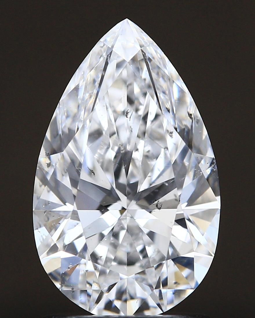 Diamond Natural 1,51Ct D-SI1 Pear - GIA7423871567