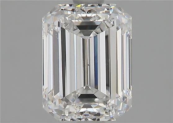 Diamond Natural 1,7Ct E-VS1 Emerald - GIA6162039594