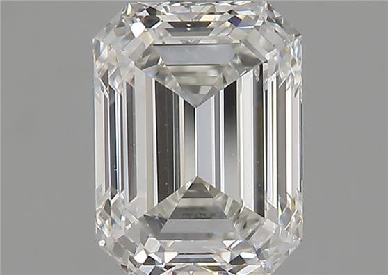 Diamond Natural 1,7Ct G-SI1 Emerald - GIA2217939808