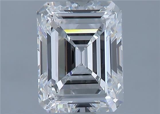 Diamond Natural 1,7Ct F-SI1 Emerald - GIA2225433422