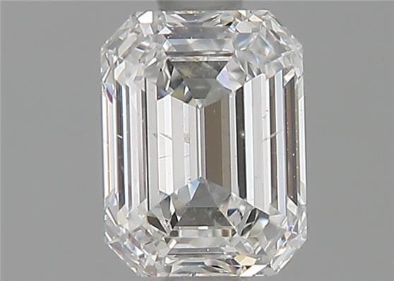 Diamond Natural 0,96Ct E-SI1 Emerald - GIA6305289576