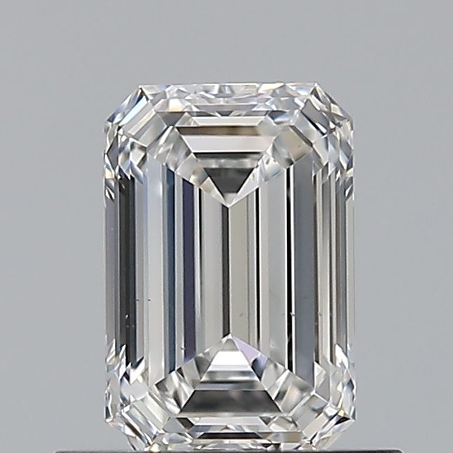 Diamond Natural 0,7Ct F-VS2 Emerald - GIA7531221374