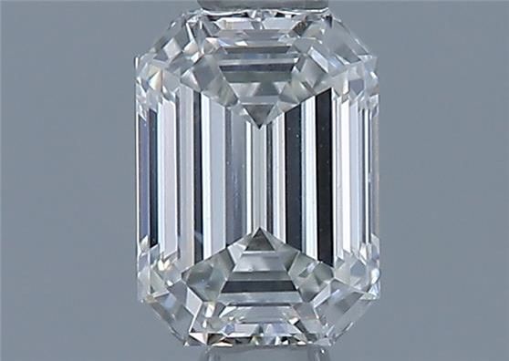 Diamond Natural 0,5Ct H-VVS2 Emerald - GIA6481011007