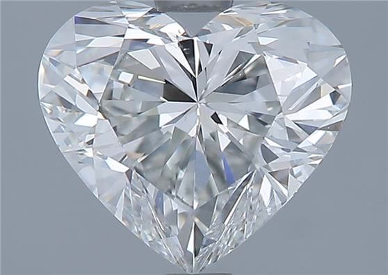 Diamond Natural 1,83Ct H-SI1 Heart - GIA6441967345