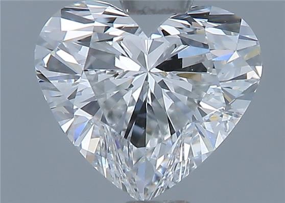 Diamond Natural 1,01Ct F-VS1 Heart - GIA7481427279