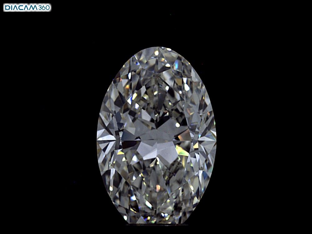 Diamond Natural 1,71Ct J-IF Oval - GIA6481673856