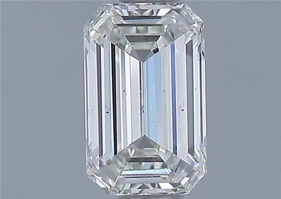 Diamond Natural 0,51Ct I-SI1 Emerald - GIA2458850614