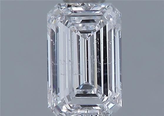 Diamond Natural 0,5Ct D-SI2 Emerald - GIA7366120283