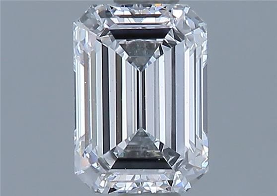 Diamond Natural 0,69Ct D-VS2 Emerald - GIA6485049056