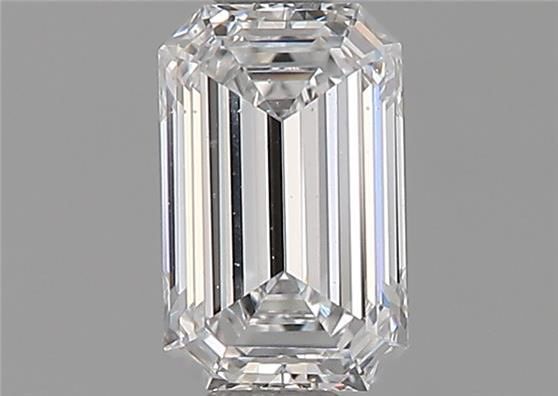 Diamond Natural 0,52Ct D-SI1 Emerald - GIA6441081835