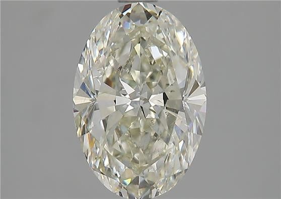 Diamond Natural 1,71Ct L-SI2 Oval - GIA6203693474