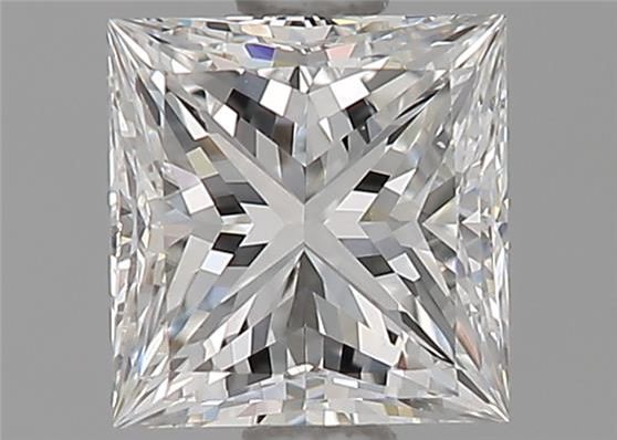 Diamond Natural 0,91Ct F-VS2 Princess - GIA6455364292