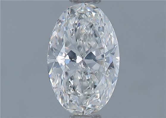 Diamond Natural 0,75Ct G-SI2 Oval - GIA6455182055