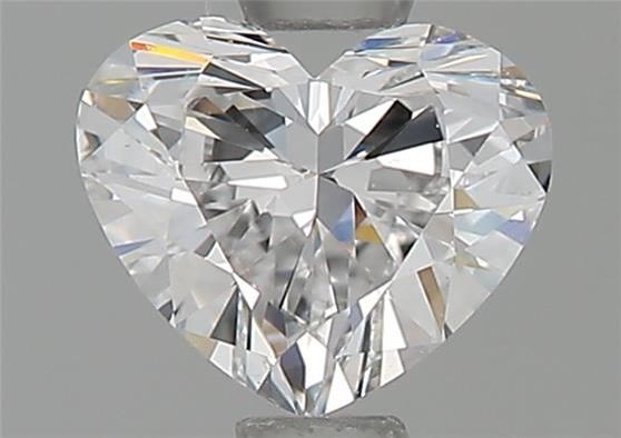 Diamond Natural 0,55Ct D-VS1 Heart - GIA7432007100