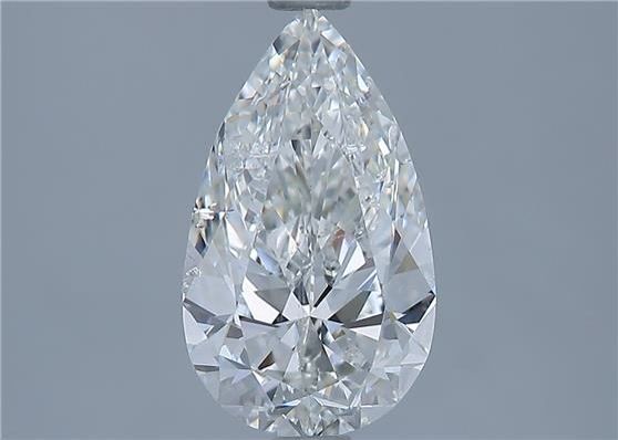 Diamond Natural 1,57Ct H-SI1 Pear - GIA1433343432