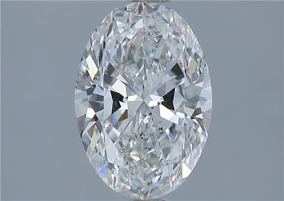 Diamond Natural 1,51Ct G-SI2 Oval - GIA2438239024