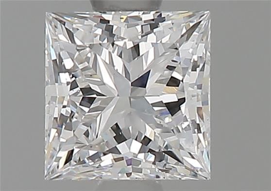 Diamond Natural 0,72Ct D-SI1 Princess - GIA6215199621