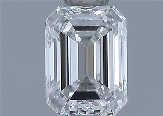 Diamond Natural 0,51Ct D-VVS2 Emerald - GIA2221468272