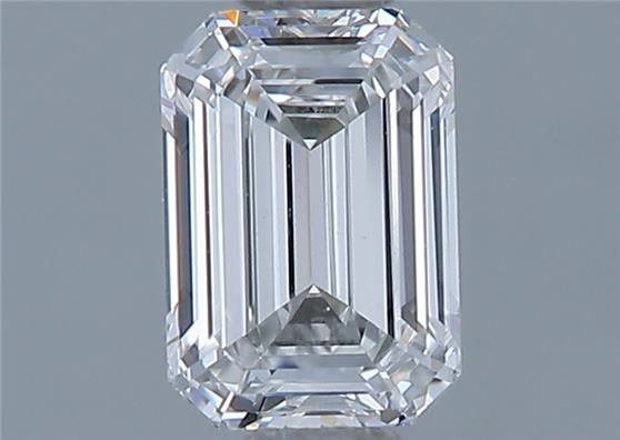 Diamond Natural 0,51Ct E-VVS1 Emerald - GIA2221400496