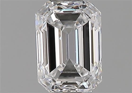 Diamond Natural 0,51Ct D-VVS2 Emerald - GIA7442099733