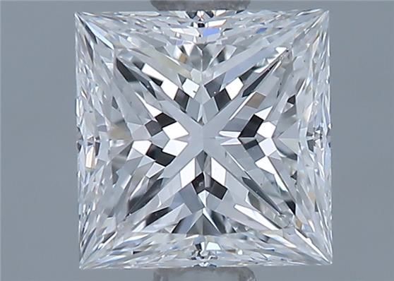 Diamond Natural 0,9Ct E-VS2 Princess - GIA6502108361