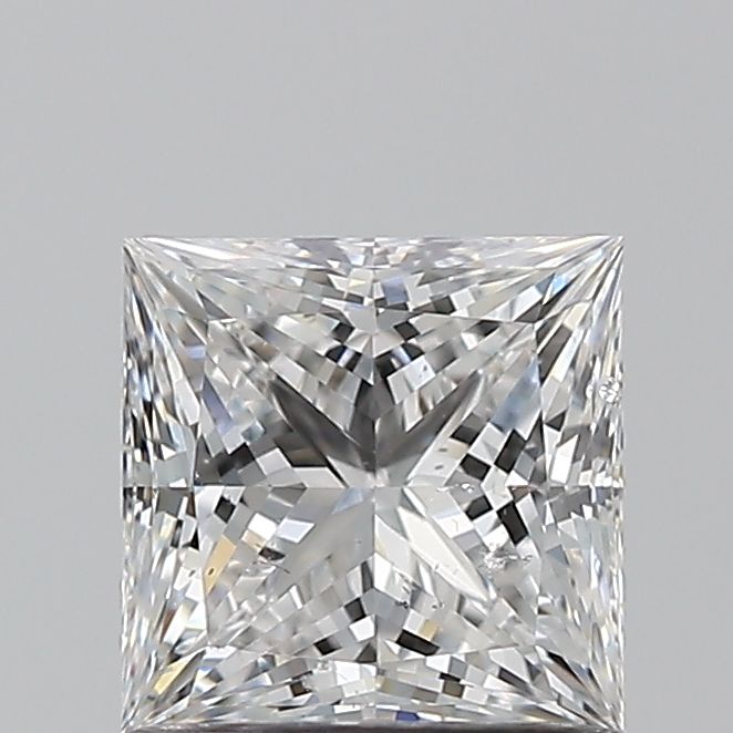 Diamond Natural 0,91Ct E-SI2 Princess - GIA6492107593