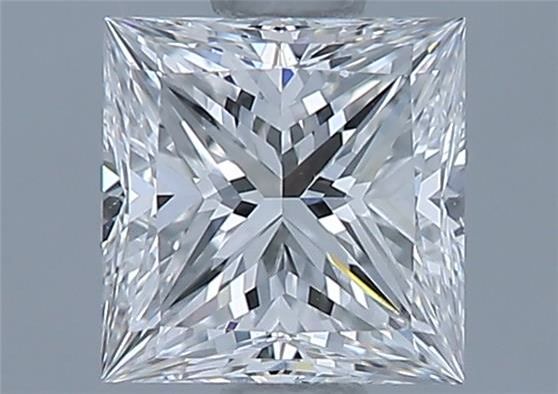 Diamond Natural 0,71Ct E-VVS2 Princess - GIA7476733312
