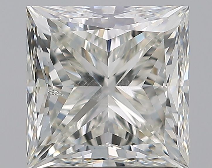 Diamond Natural 1,8Ct J-SI2 Princess - GIA7442521217