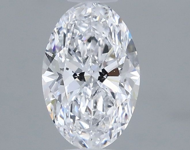 Diamond Natural 0,65Ct D-SI2 Oval - GIA7516574775