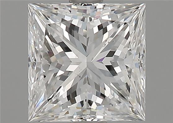 Diamond Natural 1,57Ct F-VS2 Princess - GIA6192710935