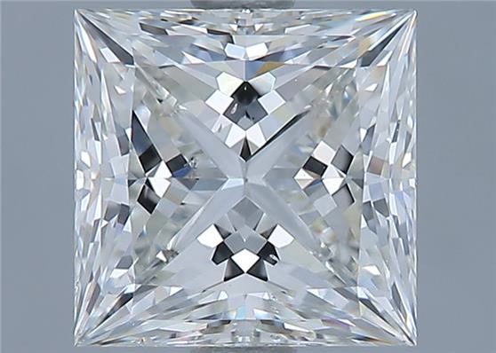 Diamond Natural 1,71Ct H-SI1 Princess - GIA1435934681