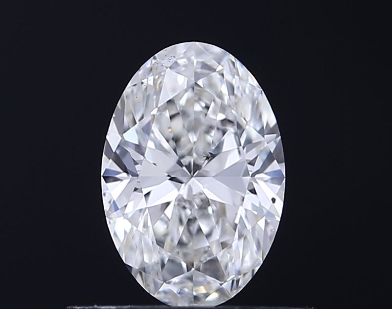 Diamond Natural 0,51Ct G-SI2 Oval - GIA6512404467