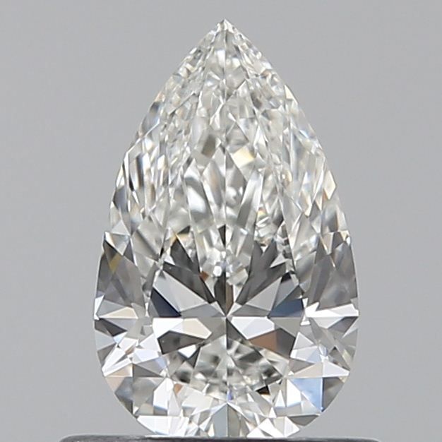 Diamond Natural 0,51Ct H-IF Pear - GIA7533569048