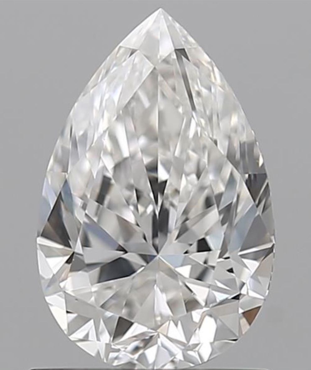 Diamond Natural 1,2Ct F-VVS1 Pear - GIA5456894818