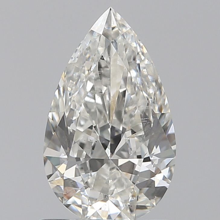Diamond Natural 0,8Ct I-SI2 Pear - GIA2537608046