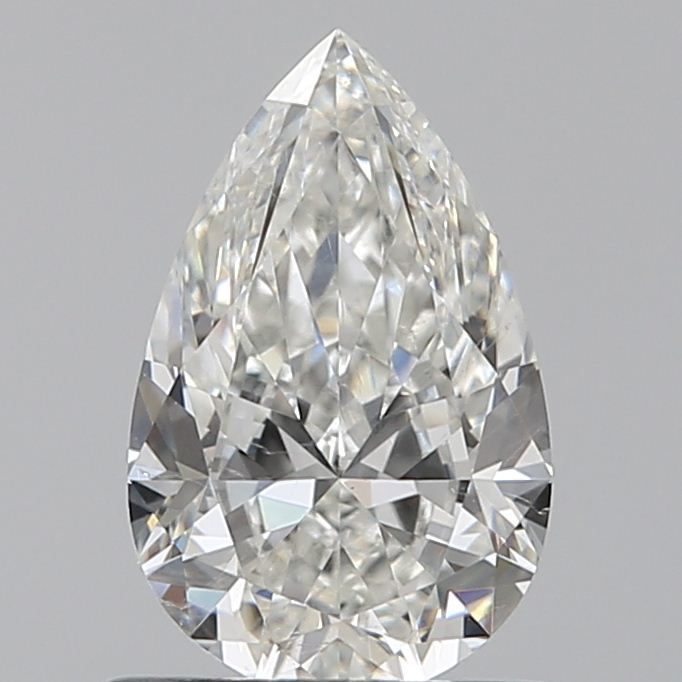 Diamond Natural 0,8Ct H-SI1 Pear - GIA7531552489