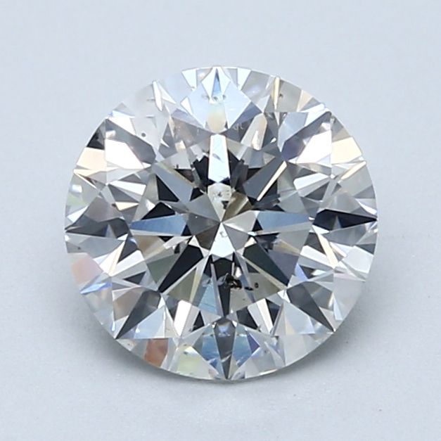Diamond Natural 1,73Ct F-SI2 Round - GIA6512543640