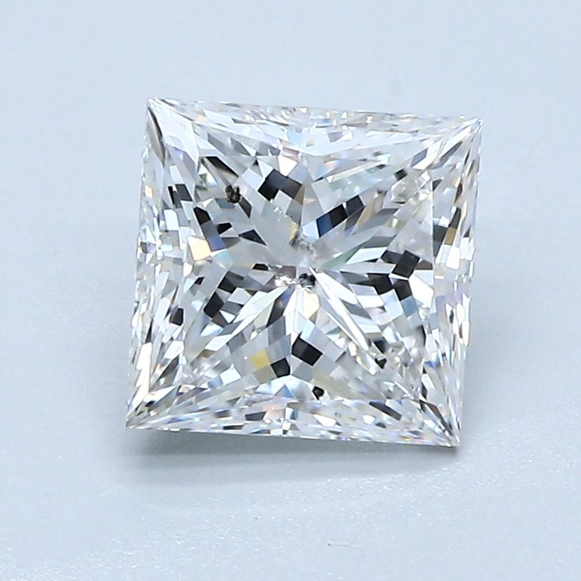 Diamond Natural 1,8Ct F-SI2 Princess - GIA6521325420