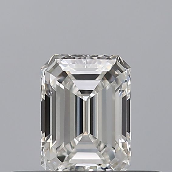 Diamond Natural 0,35Ct F-VVS1 Emerald - GIA5546169338