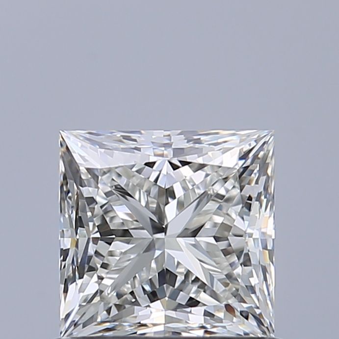 Diamond Natural 0,81Ct F-IF Princess - IGI763626990