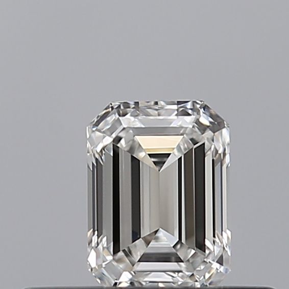 Diamond Natural 0,31Ct F-VVS1 Emerald - GIA2544252231