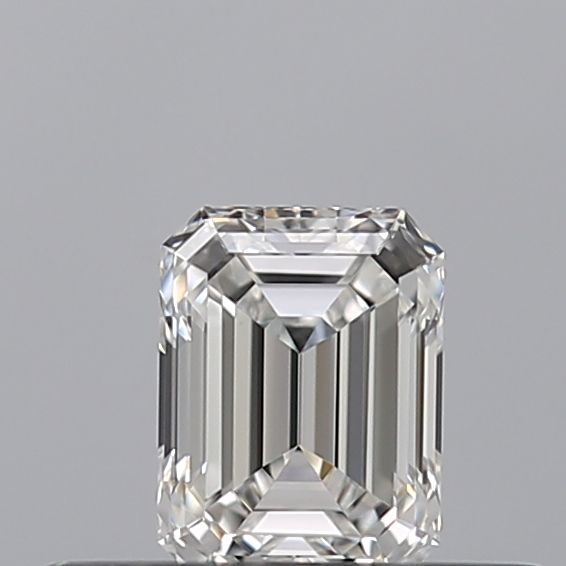 Diamond Natural 0,31Ct F-VVS1 Emerald - GIA6542131311