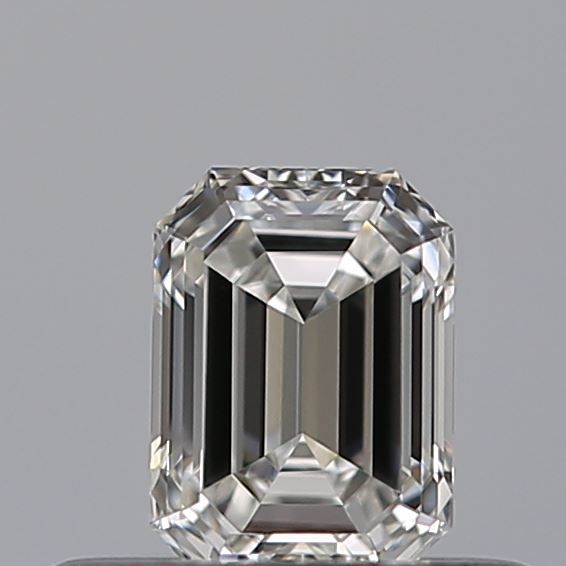Diamond Natural 0,35Ct F-VVS1 Emerald - GIA7546360713