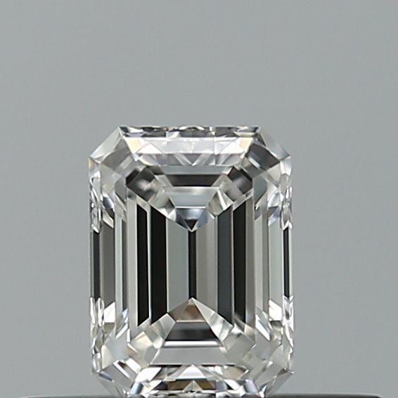 Diamond Natural 0,3Ct G-IF Emerald - GIA7548215554