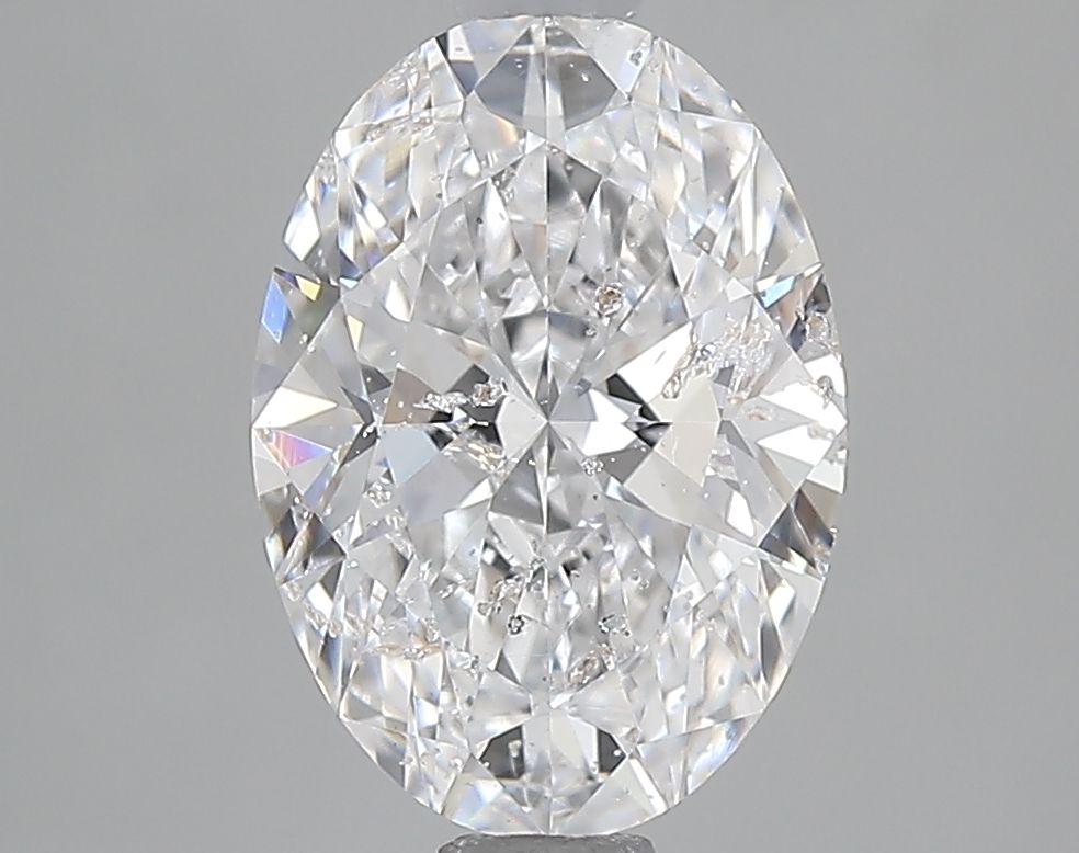 Diamond Natural 1,52Ct E-SI2 Oval - HRD260000033874