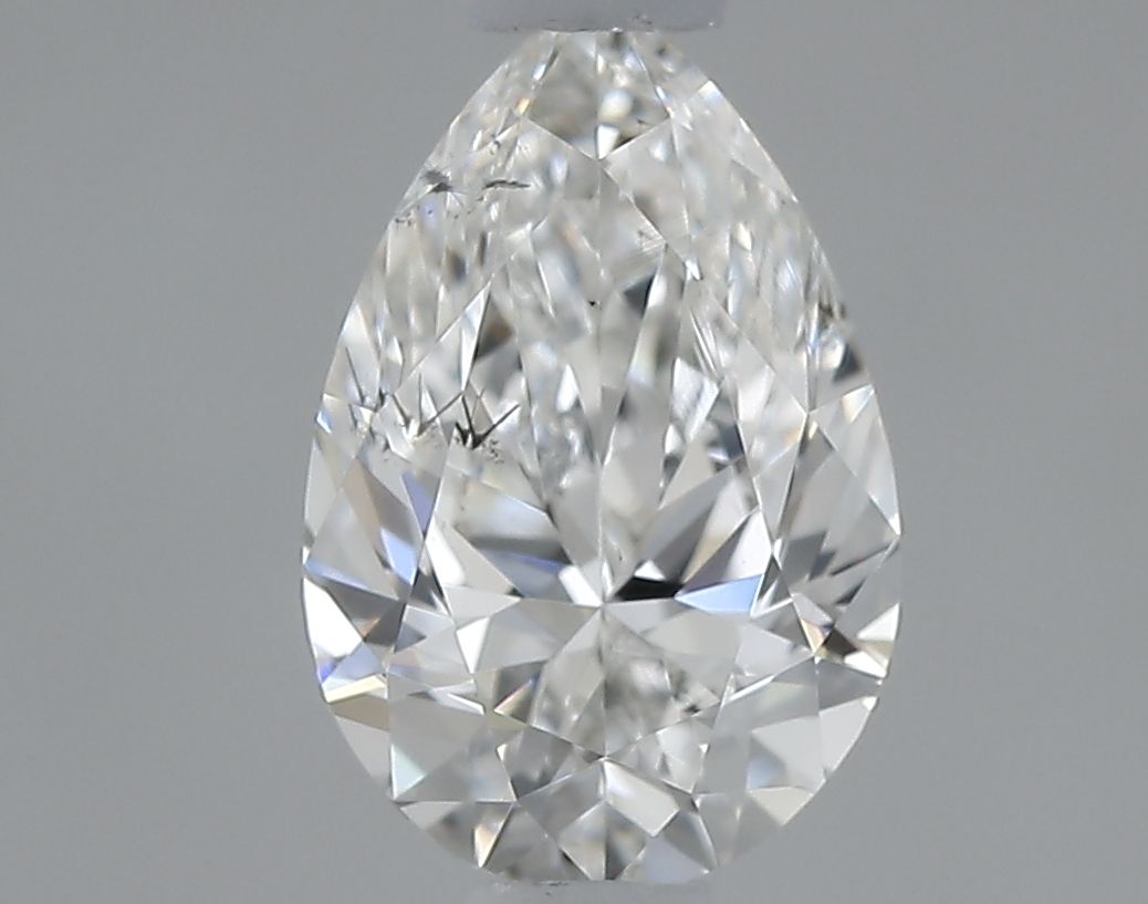 Diamond Natural 0,7Ct F-SI2 Pear - HRD250000318930
