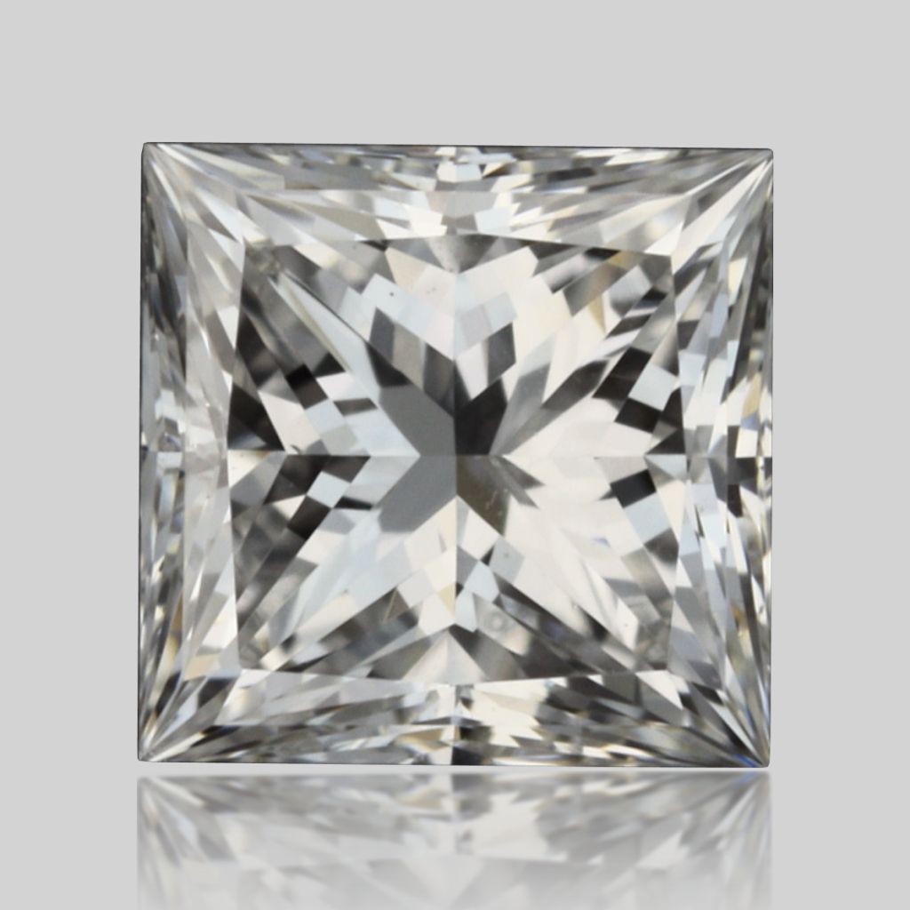 Diamond Natural 0,31Ct E-SI1 Princess - GIA2534716318