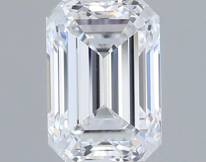 Diamond Natural 0,9Ct D-VVS2 Emerald - GIA1555015174