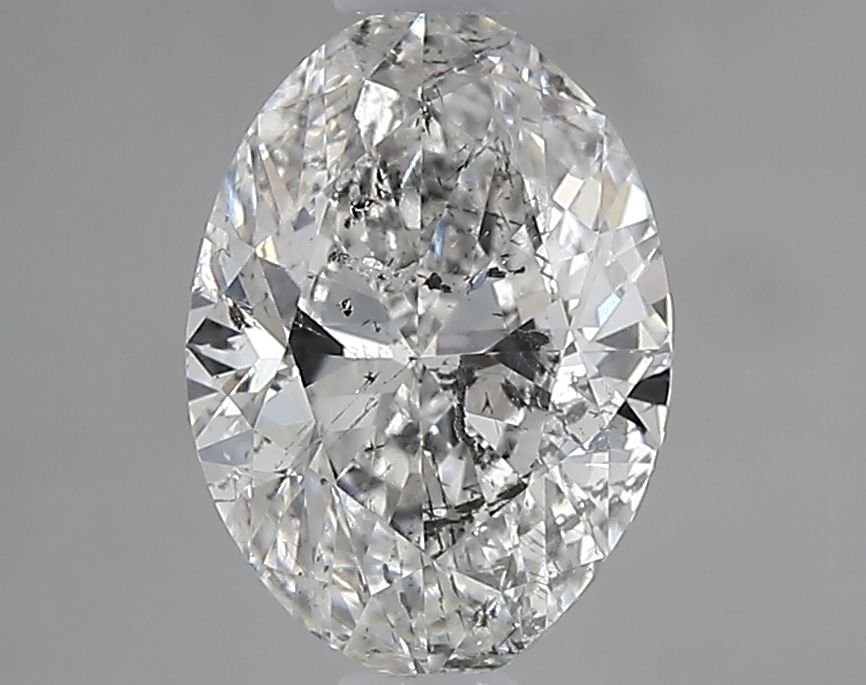 Diamond Natural 0,9Ct F-SI2 Oval - HRD250000239491
